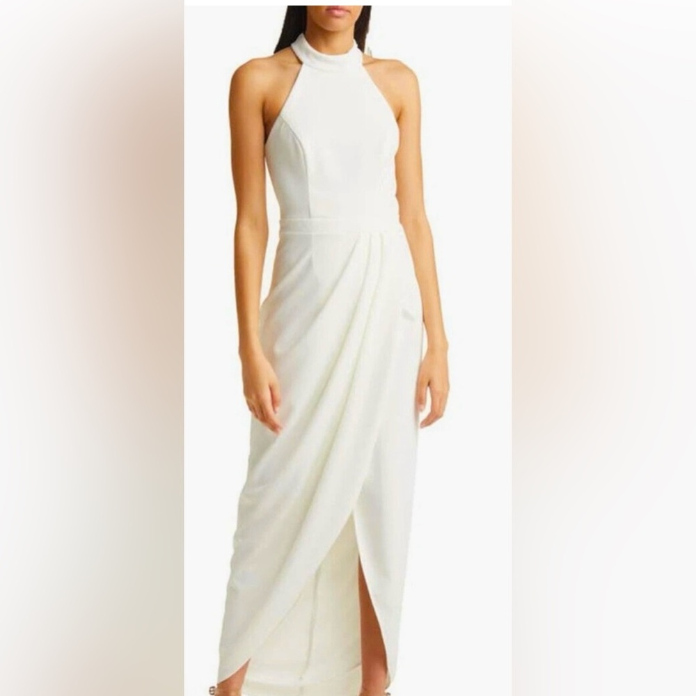Xscape‎ Halter Maxi Women's Dress